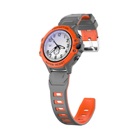 Reloj inteligente impermeable para niños con pantalla redonda de 1,28 pulgadas GPS + WiFi + LBS Botón SOS 670mAh Tarjeta SIM Reloj infantil para Android e IOS