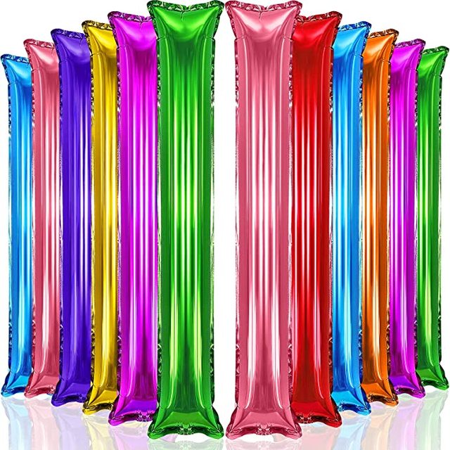 Hot Sale Factory Direct Thundersticks Colorful Cheering Clapper Thunder Stick Inflatable Noise Makers Cheer up Toys Best Price