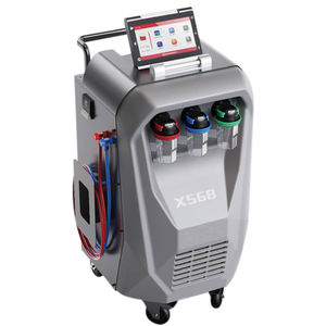 X-568 de récupération d'huile de réfrigérant et de compresseur d'automobile et machine de recharge avec la fonction de nettoyage/machine de récupération de gaz R134a - Product Image 2