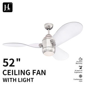 52" LED <b>Ceiling</b> <b>Fan</b> with Light 3 Solid Wood Blades 6-Speed Variations Remote Control Ideal for Dining Areas and Living Rooms - Product Image 5