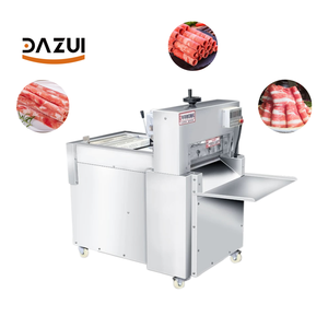 Rebanadora de Carne Industrial de Acero Inoxidable de Grado Industrial, Rebanadora de Carne Continua, Rebanadora de Carne Comercial - Product Image 1