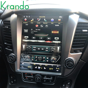 Krando 12.1 "cảm ứng đầy đủ màn hình dọc xe đài phát thanh <span class=keywords><strong>Android</strong></span> 12.0 đơn vị đứng đầu cho GMC Yukon Chevrolet Tahoe ngoại ô 2015-2017 - Product Image 3