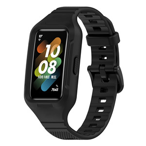 Bracelet de montre en silicone compatible avec le <span class=keywords><strong>Huawei</strong></span> <span class=keywords><strong>Band</strong></span> 7/Honor <span class=keywords><strong>Band</strong></span> <span class=keywords><strong>6</strong></span> 7 Bracelet intelligent de remplacement pour la ceinture <span class=keywords><strong>Huawei</strong></span> <span class=keywords><strong>Band</strong></span> <span class=keywords><strong>6</strong></span> Pro - Product Image 3