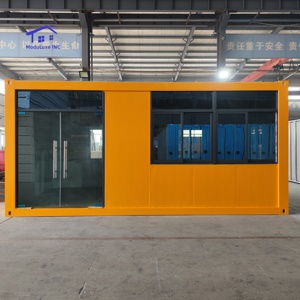 Casa contenedor oficina temporal estructura integrada modular movible colorido personalizado - Product Image 4