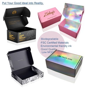 Cajas de Embalaje de Papel para Envíos de Cosméticos con Impresión a Color Reciclada de Lujo Personalizadas con su Propio Logotipo - Product Image 3