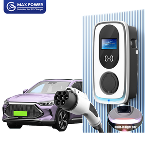 Cargador de coche Maxpower IP54 impermeable montado en la pared Ev Tipo 2 11kw 16A AC EV cargador para <span class=keywords><strong>EQC</strong></span> - Product Image 1