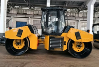 Compacteur de sol et de béton vibrant LTC214 de 14 tonnes, à double tambour, diesel, en vente