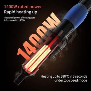 Aixun H314 Venda Quente Display Digital <span class=keywords><strong>Hot</strong></span> Air <span class=keywords><strong>Gun</strong></span> 1400W Estação Desoldering Plataforma De Reparação De Solda Ferramenta Para Retrabalho Do Telefone - Product Image 5