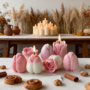 Handmade Soap Cake Decoration Baking Silicone Mold DIY <b>Flower</b> <b>Diffusing</b> Stone Food Grade Style Tool Type - Product Image 6