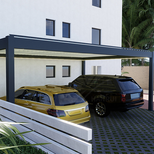 Pergolas à lames orientables automatiques, abris de voiture, pergolas motorisées électriques en aluminium, pergola extérieure, tente de stationnement pour voiture - Product Image 6