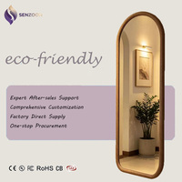 Service OEM&ODM pour Marques Privées, Support de Base Réglable, Importation en Gros, Commerce de Gros, Miroir sur Pied Pleine Longueur Personnalisé