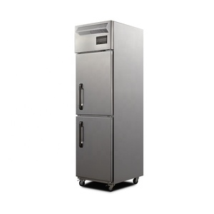 Refrigeratore verticale dell'acciaio inossidabile del <span class=keywords><strong>congelatore</strong></span> della porta 1 del frigorifero della porta del frigorifero verticale di industria alberghiera commerciale - Product Image 2