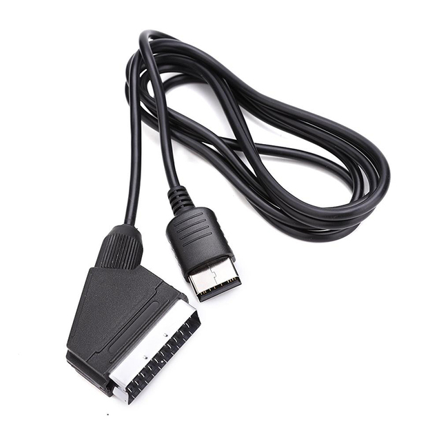 1.8m RGB Scart Cable TV AV Lead Cord for SEGA Dreamcast DC Console