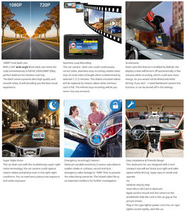 Détecteur antiradar Karadar K330SG original, boîte noire de véhicule, détecteur radar GPS 3 en 1, combo 1080P, détecteur radar Signature - Product Image 5