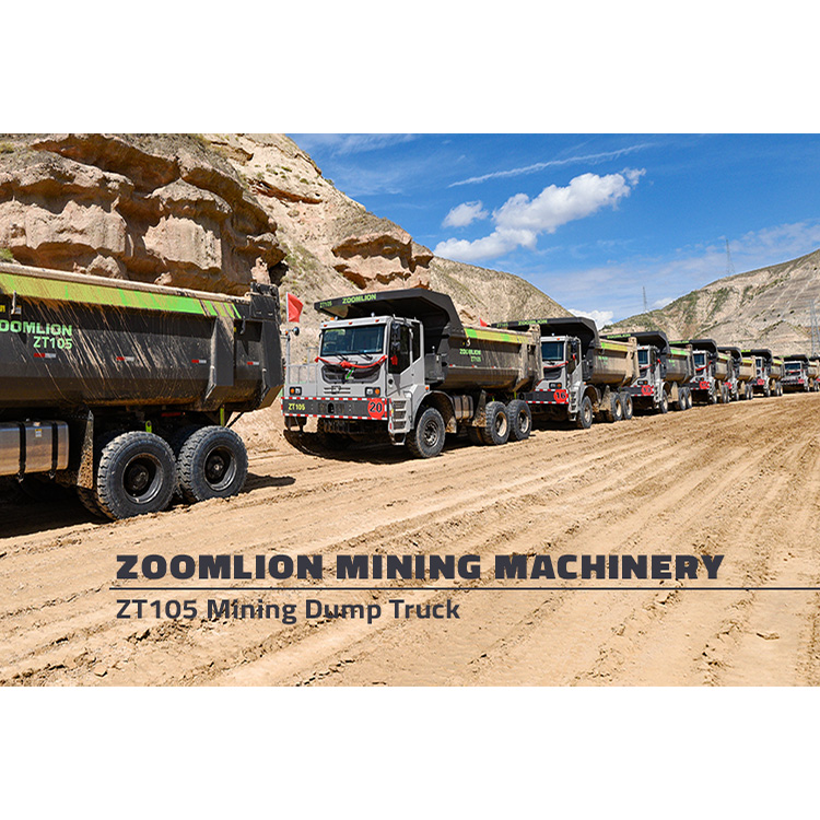 Zoomlion 80ton Mining Dump Truck ZT125 - Heavy Duty & Efficiency