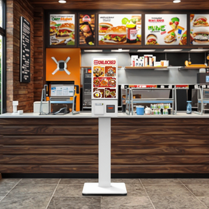 Kioscos de Pago para Comida Rápida, Tótems de Autoservicio de Tamaño Pequeño con Pantalla LCD Digital y Señalización, con WIFI, Bluetooth, para Montaje en Pared/Suelo - Product Image 6