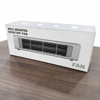 Ventilateur de climatisation sans pales rechargeable 4000 mAh avec télécommande, vent sain pour la maison, la chambre et le bureau