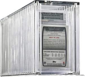 Custom Clear Acrylic Baseball <strong>Championship</strong> <strong>Ring</strong> <strong>Display</strong> Card <strong>Display</strong> <strong>Box</strong> Graded Card Storage Case for Home - Product Image 4