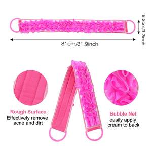 Brosse corporelle multifonction 2 en 1, brosse complète avec poignée, éponge de bain exfoliante, convient à la plage pour hommes et femmes, - Product Image 5