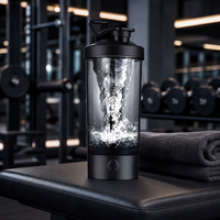 Kedatangan Terbaru Portable Tritan Push Button USB Rechargeable Low Noise Mixer Cup Pembersihan Satu Sentuhan Outdoor Mobil Protein Shake