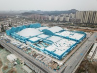 Diseño moderno personalizado estructura de acero todo en uno complejo de entretenimiento edificios de acero prefabricados para gimnasio tienda parque de atracciones