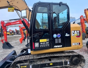 Excavadora Usada Cat 307E2 de 7 Toneladas, Mini Excavadora de Orugas, Original de Japón, 307, Mini Excavadora Pequeña para Jardín y Construcción - Product Image 4
