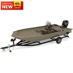 Sporty Fishing Jon Boat With Accessories For Leisure 