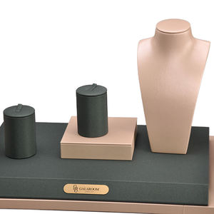 Ensemble de vitrines de présentation de bijoux de luxe, design d'usine, pour magasins de bijouterie, organisateur de comptoir - Product Image 3