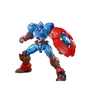 KEEPPLEY Mech Armor Series Wave 1 Bloques de Construcción de Superhéroes Modelo Capitán Titan Dios del Trueno Logotipo Personalizado Venta al por Mayor - Product Image 1