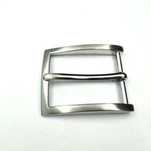 중국 공장 하이 퀄리티 및 내구성 서양 스타일 사용자 정의 로고 디자인 금속 핀 벨트 버클 남성 벨트 버클 - Product Image 5
