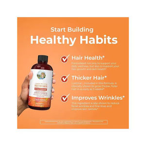 Integratore Liquido Multivitaminico per la Crescita dei Capelli OEM Private Label per Donne, Basso MOQ, Personalizzazione di Fabbrica, Pronto per la Spedizione - Product Image 3