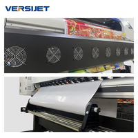 Imprimante à sublimation Versijet 1,8 m avec 2 têtes d'impression I3200, machine d'impression textile rouleau à rouleau, prix direct usine