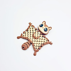 Jouet écureuil volant imprimé en 3D personnalisé OEM, multicolore, WANCAI WC-101, jeu pour enfants - Product Image 5