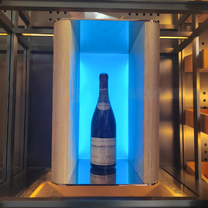 Tủ rượu vang hiện đại, tủ rượu treo tường, tủ làm mát rượu vang hai máy nén với chức năng giữ ẩm cho xì gà - Product Image 4