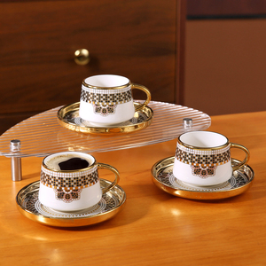 Di alta qualità in ceramica all'ingrosso tazza di caffè e piattino porcellana tazza di caffè Set <span class=keywords><strong>per</strong></span> Hotel ristorante Cafe - Product Image 2