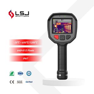 Cámara Termográfica Infrarroja LSJ F1200 Fire con Pantalla LCD TFT de 3.5'', 25Hz, Encapsulación IP67, 8 Paletas de Colores, Resolución Térmica de 384x288 - Product Image 1