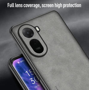 Custodia Protettiva Lusso in Pelle PU Effetto Pecora Anti-caduta Opaca Anti-urto per <span class=keywords><strong>Redmi</strong></span> A7 <span class=keywords><strong>Pro</strong></span>, Cover Rigida in Plastica Anti-shock - Product Image 6