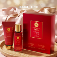 Coffret cadeau ANNA Rouge Elixir Brume parfumée et lotion 85ml 75ml pour femmes