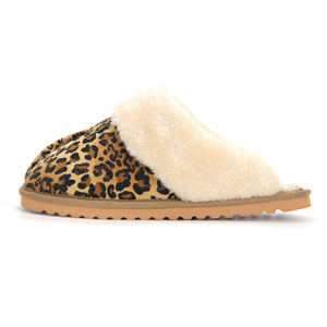 leopardo invierno de felpa <span class=keywords><strong>zapatillas</strong></span> de interior cálida chaqueta de piel de mujer de algodón <span class=keywords><strong>zapatillas</strong></span> nuevas llegadas 2020 - Product Image 1