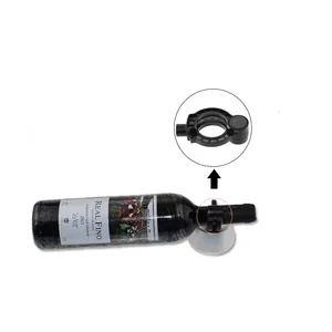 EAS AM RF security glass round bottle tag large mid small plastic magnetic wine bottle lock