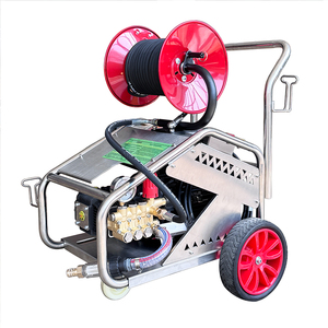 Máquina de Limpieza de Tuberías de Alta Presión LICHI, Motor Eléctrico de Alta Calidad, 20L, 100 bar, 1450PSI, Agua Fría - Product Image 2