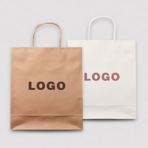 Bolsa de Compras de Cartón Kraft Reutilizable Ecológica Premium Más Vendida, con Laminación Personalizada para Regalos de Exhibición - Product Image 2