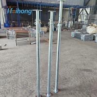 Puntales de Acero para Construcción en Oferta, Puntales Acrow, Electro Galvanizados, Puntales de Acero Galvanizado