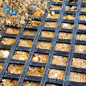 Nhà sản xuất giá 35 KN biaxial <span class=keywords><strong>Polyester</strong></span> <span class=keywords><strong>geogrid</strong></span> - Product Image 3