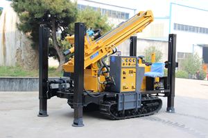 200メートル深さクローラー水井戸リッグポンプエンジンモーター部品220V 22HP空気ディーゼルマイニングコアドリル鉱山掘削 - Product Image 4