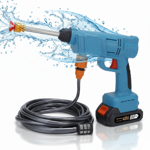 Pistolet de lavage de voiture portable sans fil à batterie lithium haute pression, puissant et longue durée - Product Image 1