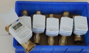 Pengukur air Kuningan 2 inci, meteran aliran ultrasonik Lorawan gprs pintar digital untuk air - Product Image 4