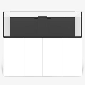 Grand Aquarium en verre Ultra transparent de 6 pieds, 220 gallons, 19mm, avec armoire et puisard en acrylique - Product Image 3