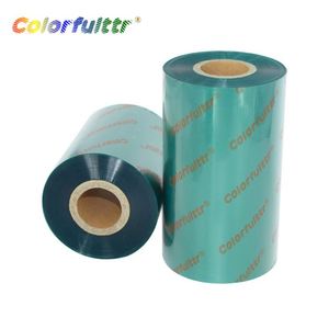 Ruban de transfert thermique semi-brillant en résine, couleurs promotionnelles noir, blanc, rouge, jaune, bleu, vert, or - Product Image 6