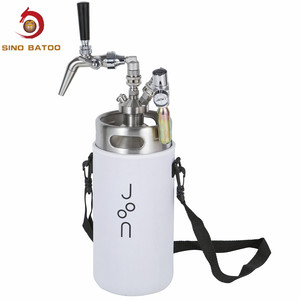 Barilotto di birra 64 oz barile di birra <span class=keywords><strong>con</strong></span> <span class=keywords><strong>rubinetto</strong></span> regolatore - Product Image 3